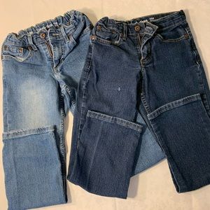 EUC/NWOT Jeans: 2 Pair of Ultimate Stretch, 8 Slim, Urban Pipeline